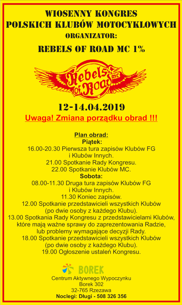 Kongres wiosna 2019